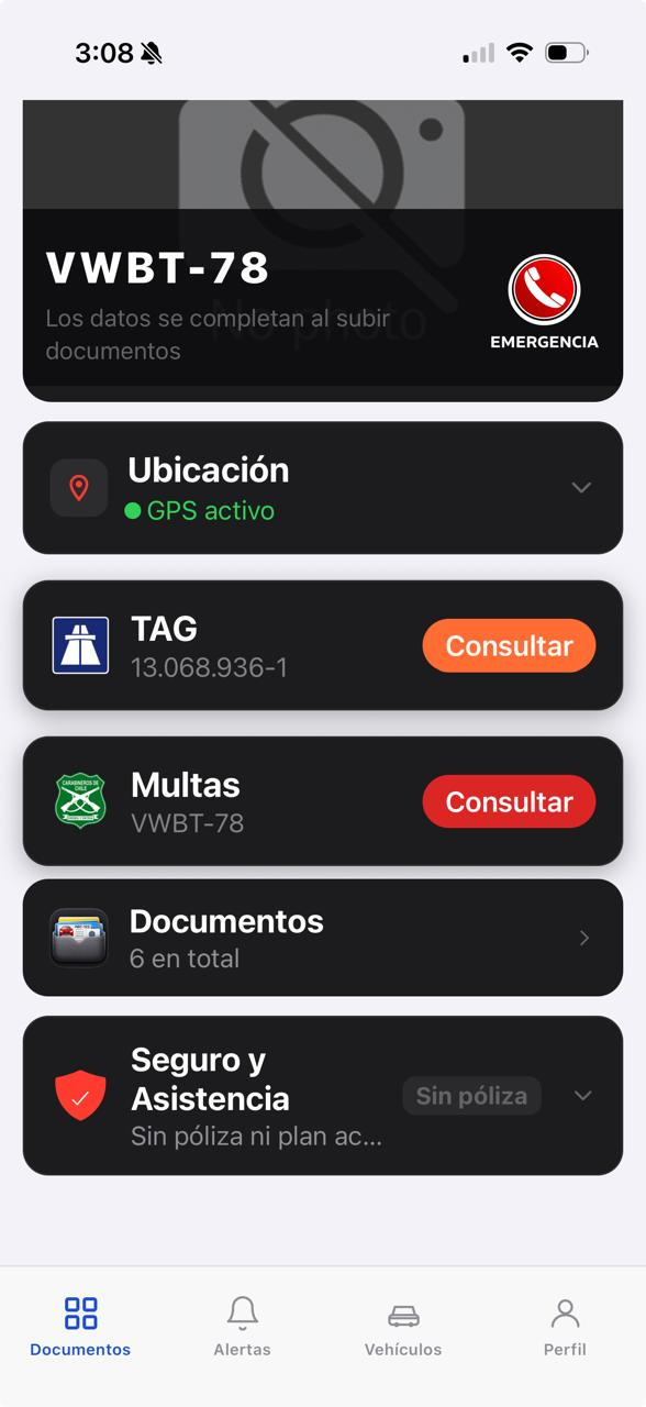 WalletCar inicio